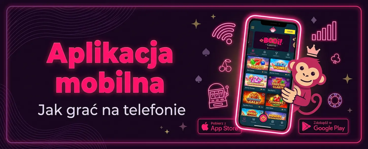 Aplikacja mobilna Booi Casino na telefon – jak grać na smartfonie przez przeglądarkę lub aplikację.